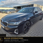 BMW 530d mHEV Luxury Line 2021 — original vehicle photograph 1 with Balkan International contact footer
