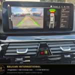 BMW 530d mHEV Luxury Line 2021 — original vehicle photograph 19 with Balkan International contact footer