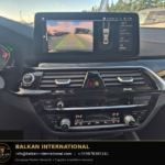 BMW 530d mHEV Luxury Line 2021 — original vehicle photograph 22 with Balkan International contact footer