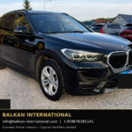 BMW X1 xDrive25e 2021 — original vehicle photograph 3 with Balkan International contact footer