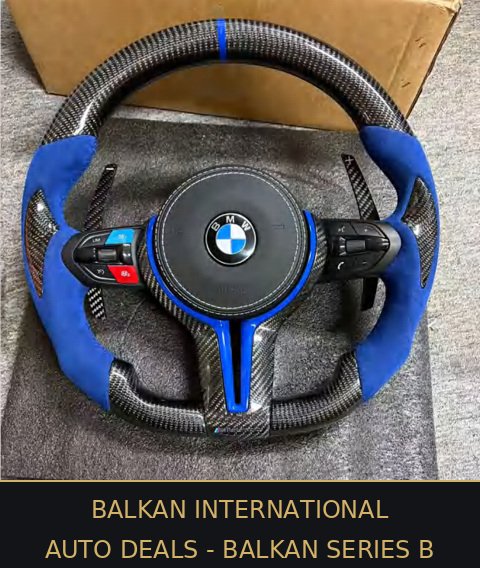 Balkan Series B BMW Steering Wheel BMW-F-16 · SKU BMW-F-16