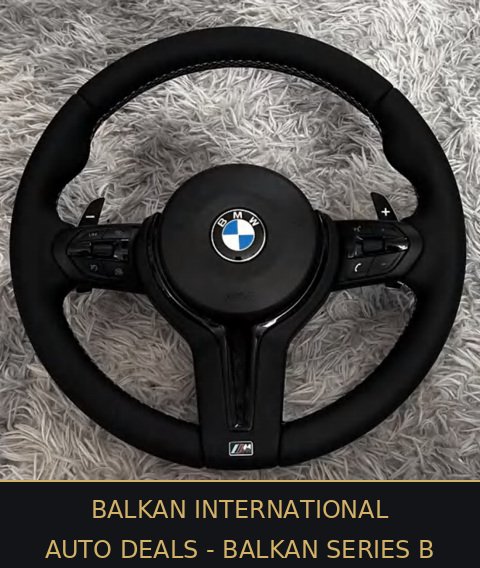 Balkan Series B BMW Steering Wheel BMW-F-02 · SKU BMW-F-02